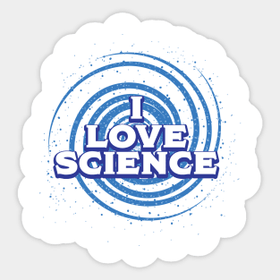 I love science Sticker